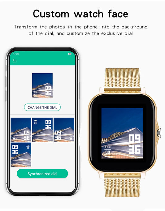 2025 Smartwatch Android Phone 1.44''Inch HD Screen Bluetooth
