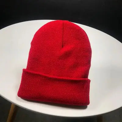 Winter Hats for Women Men Beanies Knitted Solid