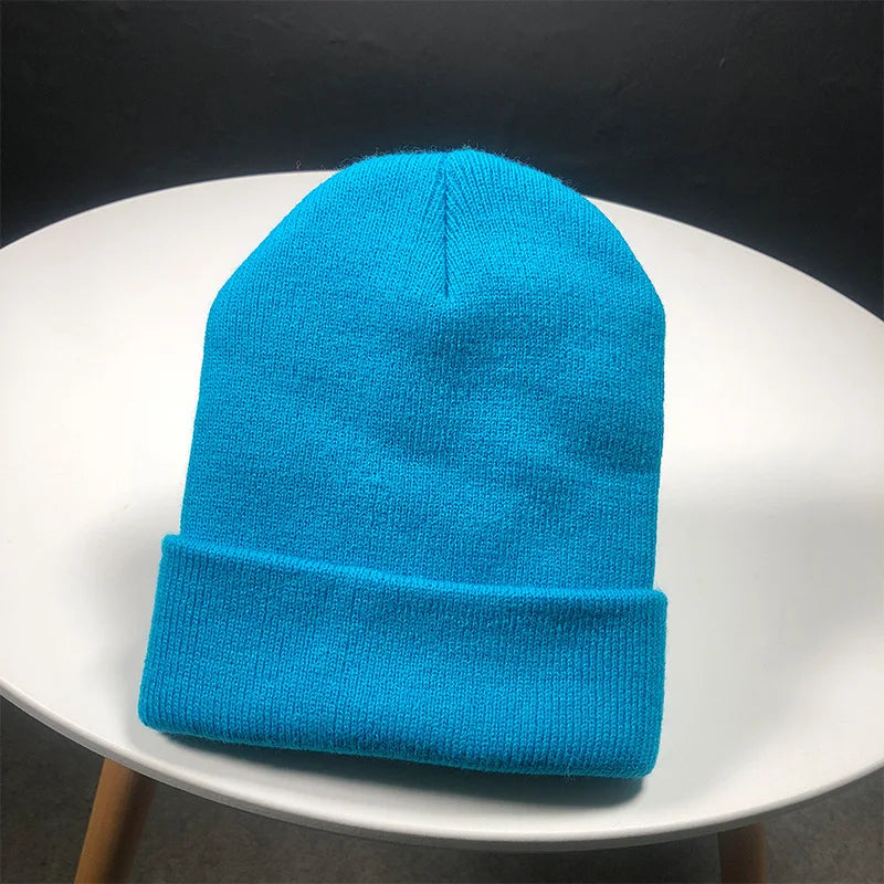 Winter Hats for Women Men Beanies Knitted Solid