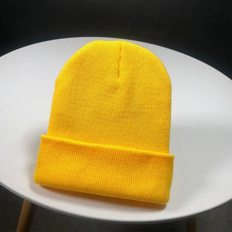 Winter Hats for Women Men Beanies Knitted Solid