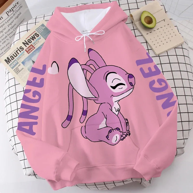 Disney Angel And Stich Hoodie