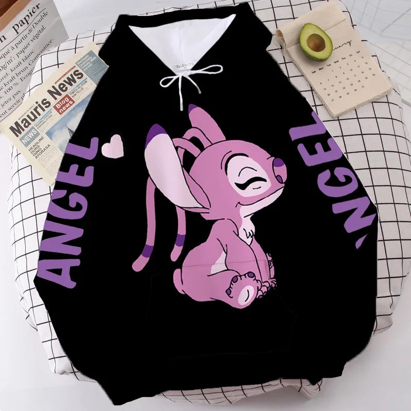 Disney Angel And Stich Hoodie