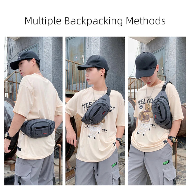 Sports Fanny Packs Men Women Running Waist Pack Hands-Free Wallets