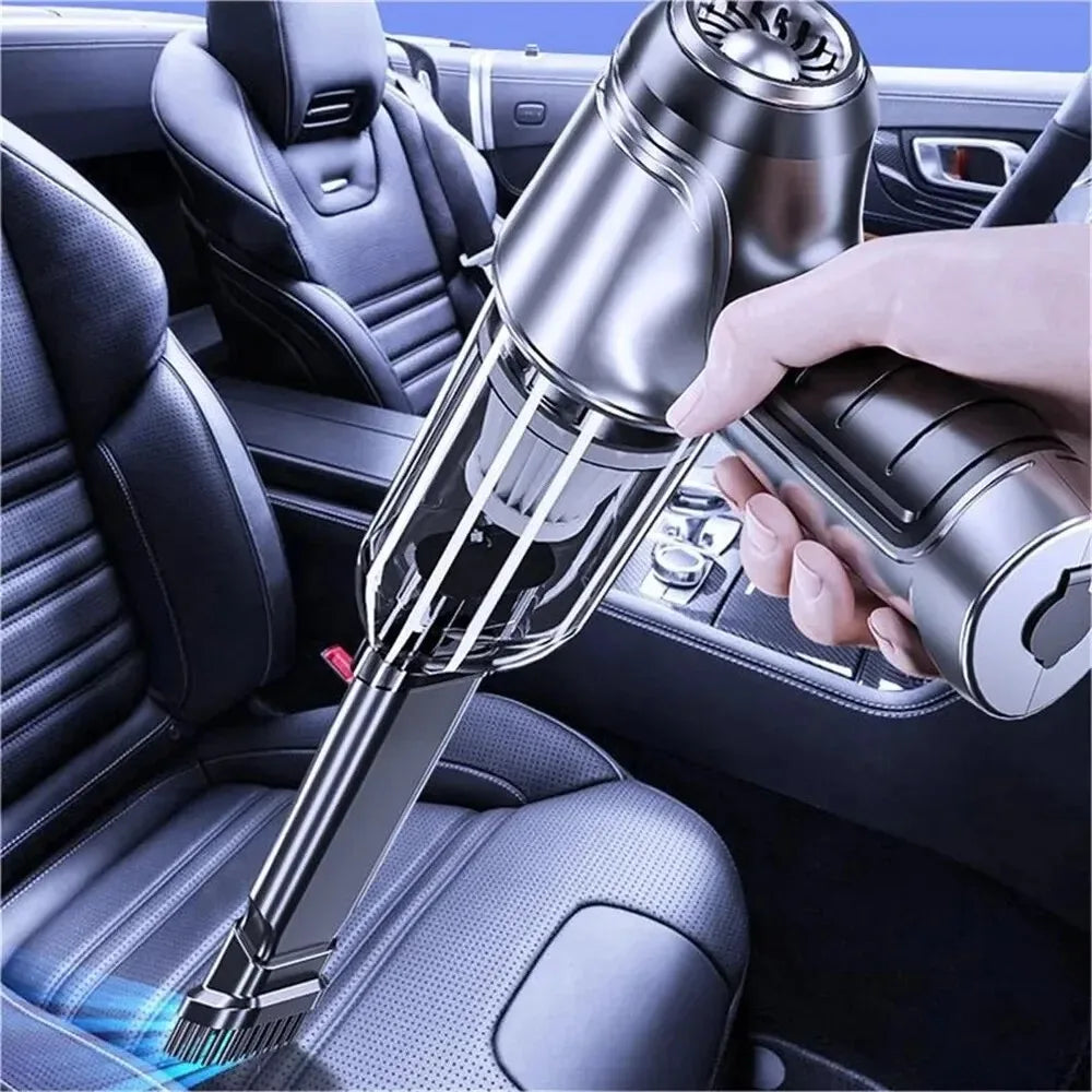 Car Vacuum Cleaner Strong Suction Cleaning Mini Machine Wireless Portable Handhled Blower