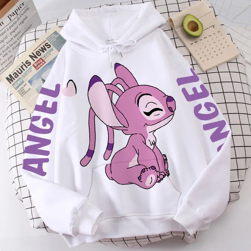 Disney Angel And Stich Hoodie