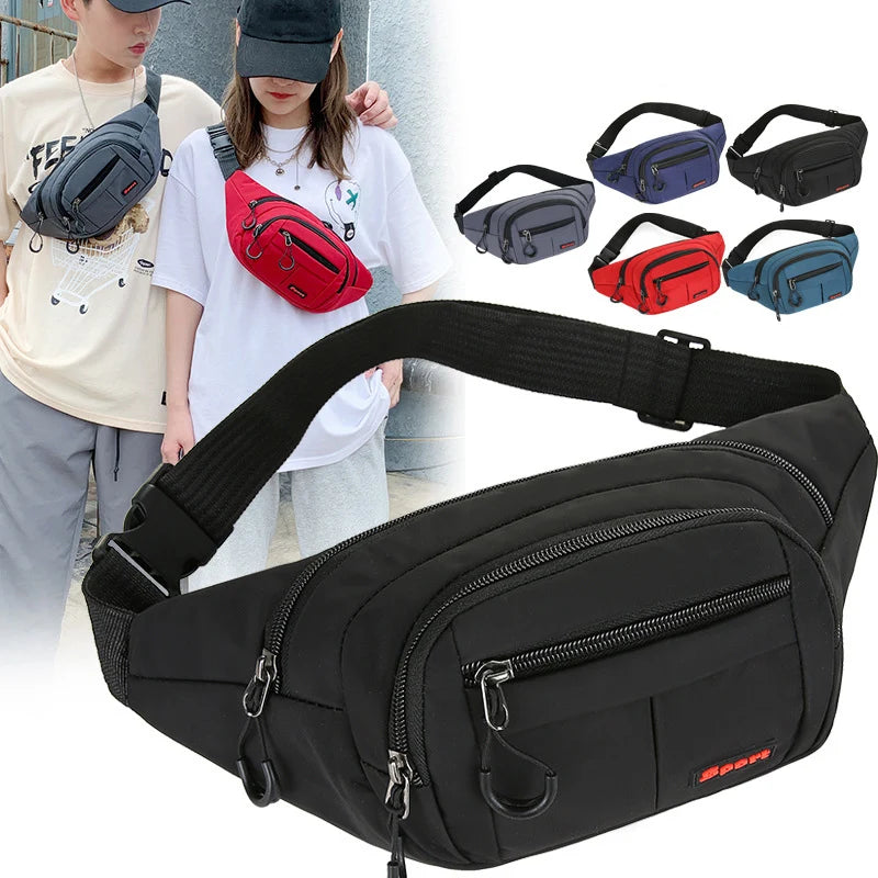 Sports Fanny Packs Men Women Running Waist Pack Hands-Free Wallets