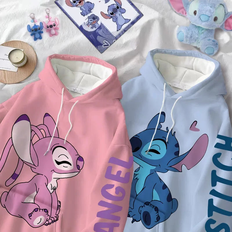 Disney Angel And Stich Hoodie