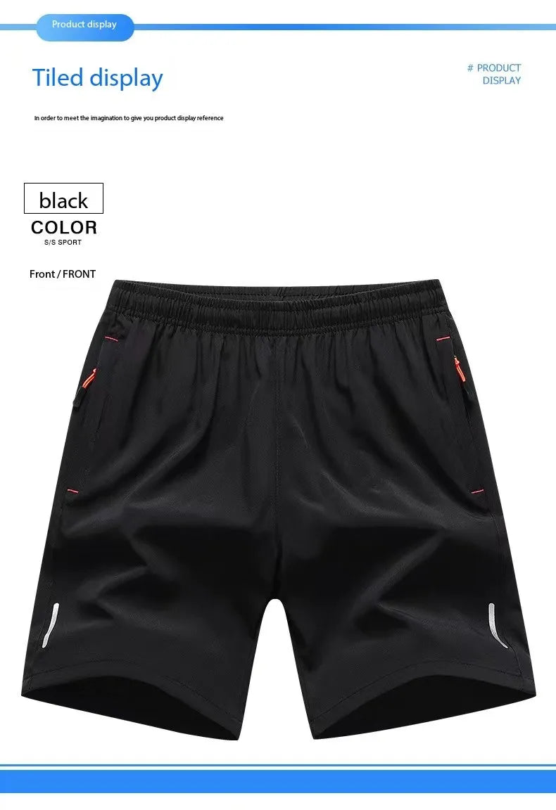 Sports Shorts Men New Comfortable Elastic Waist Clothing Male Breathable Short