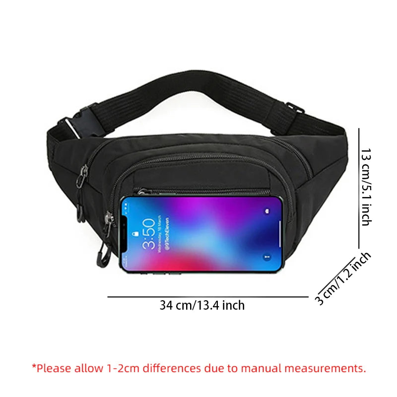 Sports Fanny Packs Men Women Running Waist Pack Hands-Free Wallets